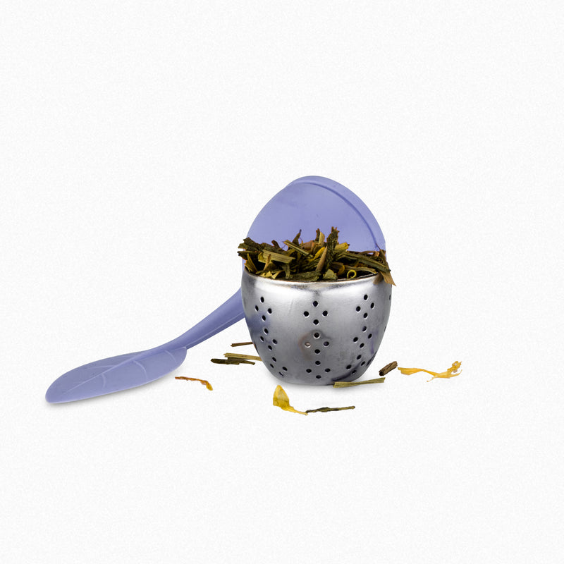 Tee-Ei in Violett