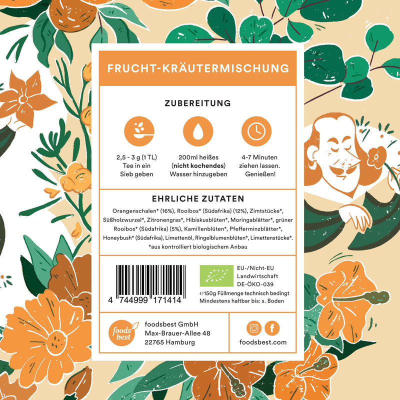HERBAL SHAKESPEARE SÜDAFRIKA SPIRIT Tee - foodsbest foodsbest®
